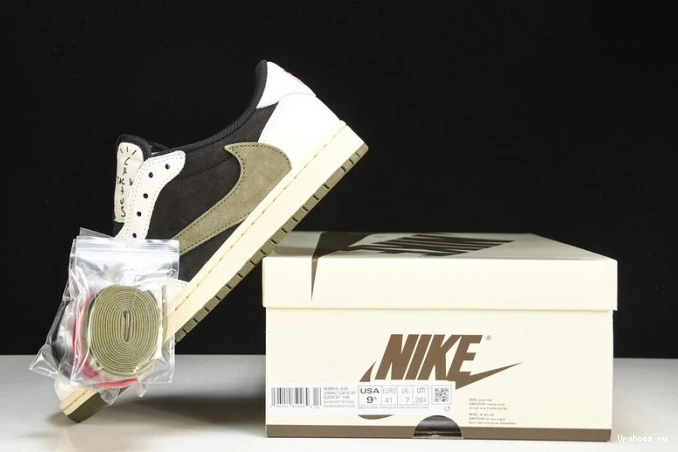 Jordan OG Scott Travis SP 1 Retro Olive Low 0708